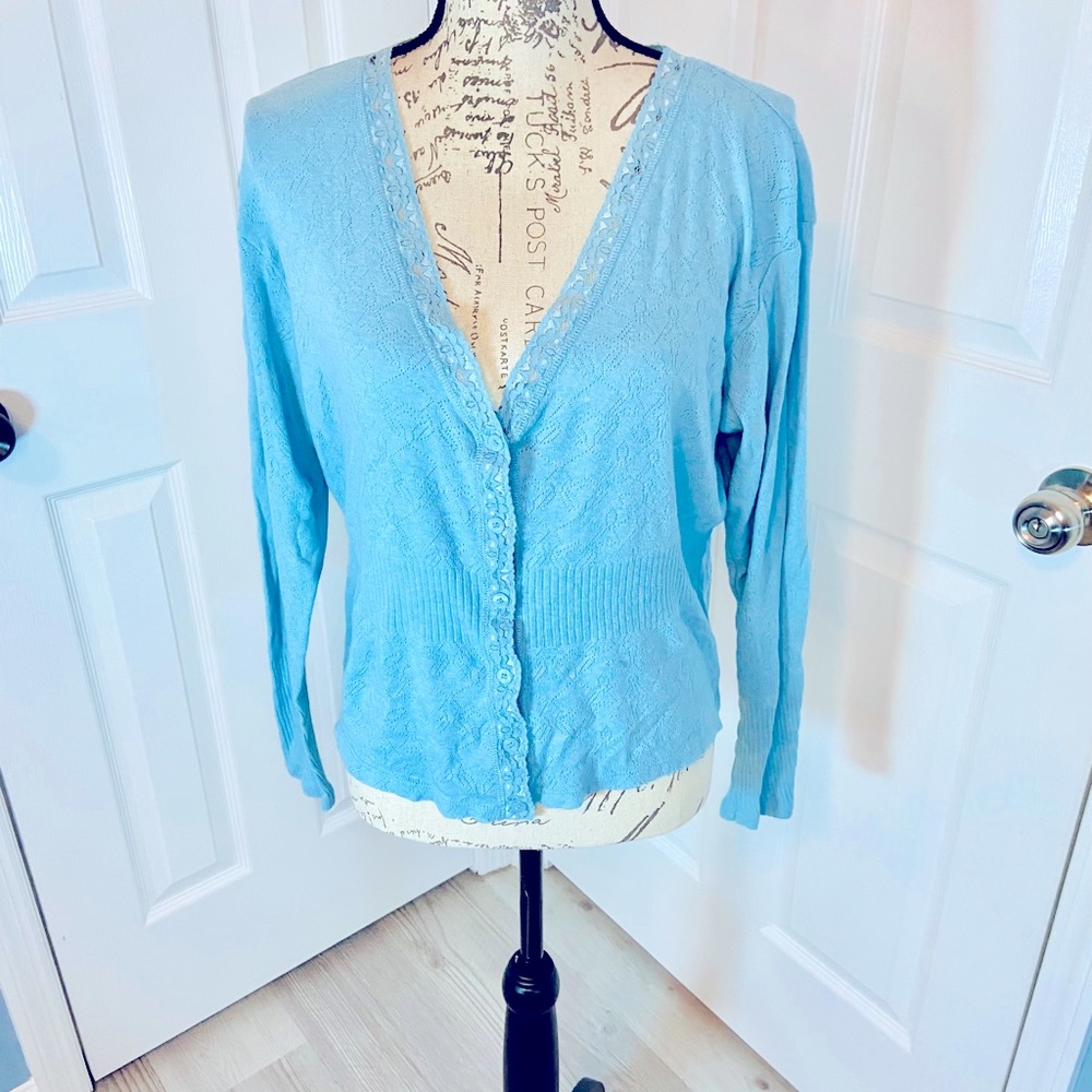 NINE WEST WOMEN’S CARDIGAN /  SWEATER SIZE - XL